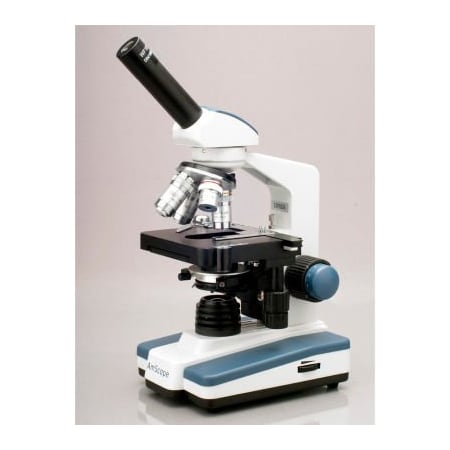 United Scope Llc. AmScope M620B-P 40X-2000X LED Monocular Compound Microscope with 3D Stage & Digital Camera M620B-P